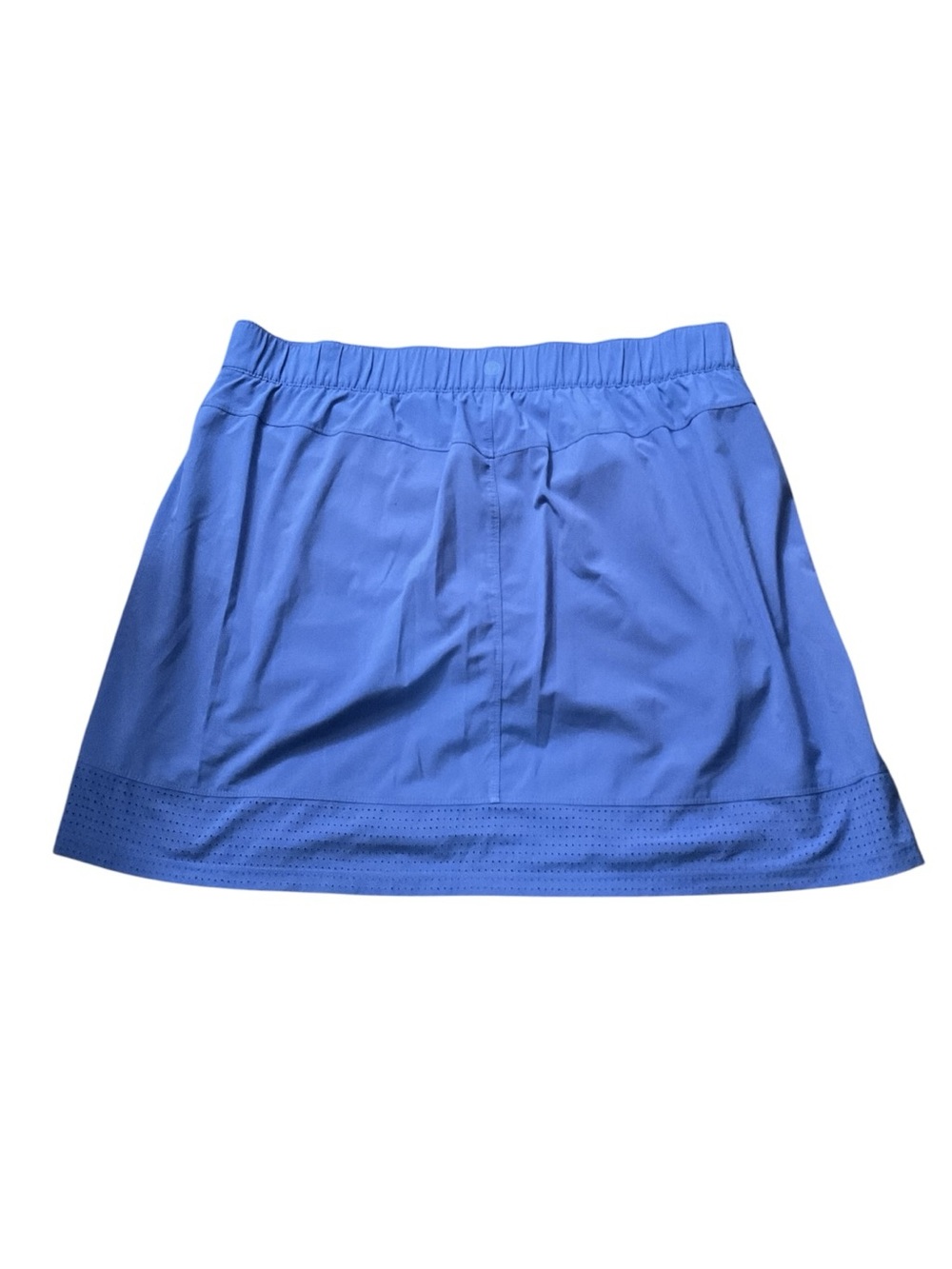 Talbots Perforated Hem Active Skort in Blue